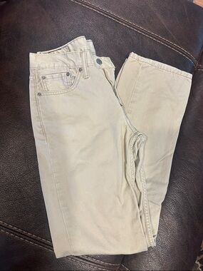 Levi's 514 Slim Straight Tan Pants